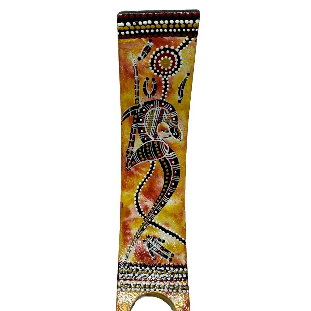 Birubi‎ Art Wine Bottle Holder Australia Souvenir Indigenous Aboriginal Art